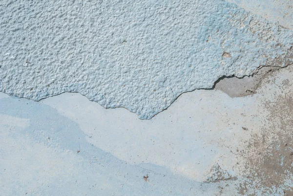 Pintura astillada en la pared de hormigón viejo, fondo de textura — Foto de Stock