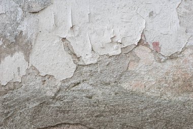 Beyaz doku, eski sıva arka plan beton duvara yontma