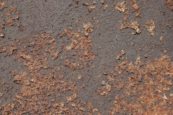 Абстрактний коричневий барвистий іржавий металевий фон, іржава металева текстура — стокове фото