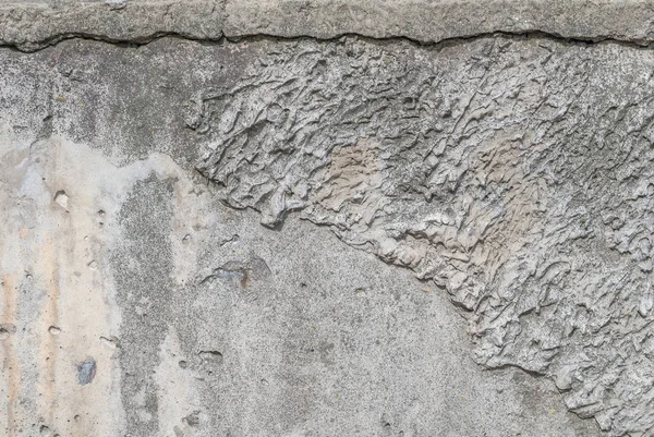Beton duvar, gri doku, arka plan eski yontma sıva