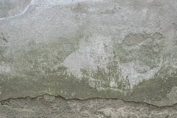 Grietas en la pared de yeso viejo, pintura astillada, textura gris, fondo — Foto de Stock