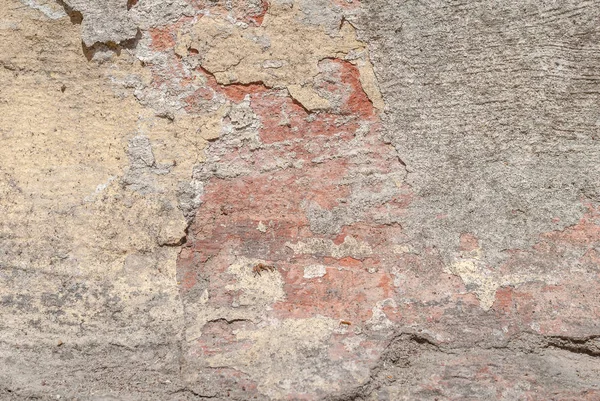eski sıva duvar, yontma boya, arka plan bej doku çatlaklar