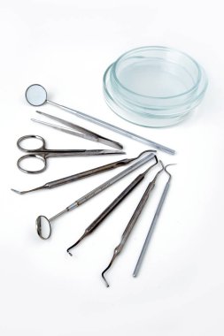 Diş ekipman beyaz metal Klinik diş hekimi