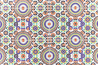 Hollanda döşeme Hollandalı desen eski parlak renkli retro paintin