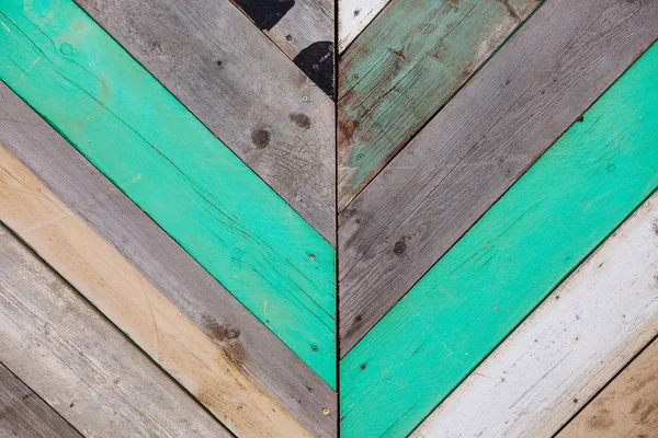 不同颜色的木板的背景 木质材料背景为复古壁纸 — 图库照片