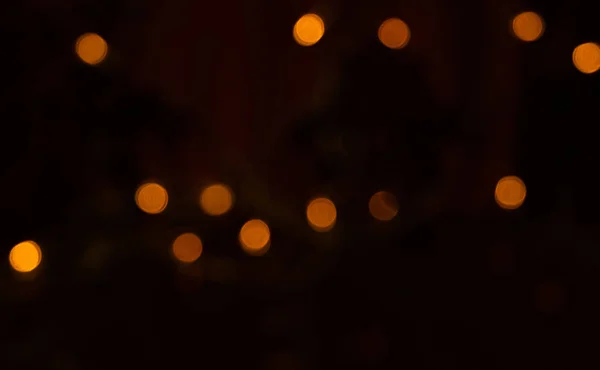 Blure bokeh abstrato fundo janela noite luz rua fora ano novo — Fotografia de Stock