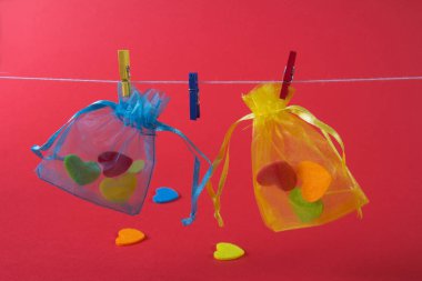 Seviyorum. St. Valentine's Day. Güzel kalpler.