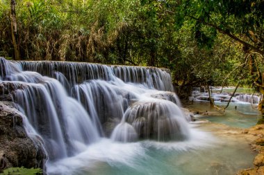 Güzel Kuang Si Şelaleleri, Luang Prabang, Laos