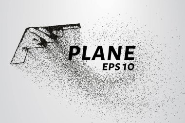 Parçacıkların savaşçısı. Savaşçı silüeti küçük daireler olduğunu.