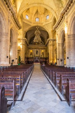 Küba. Eski Havana 'nın Yeri. 