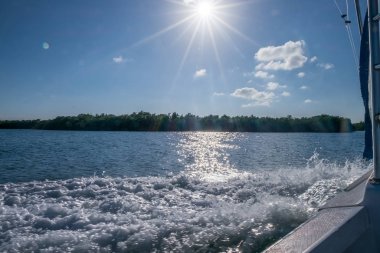 Küba adası. Atlantik Okyanusu. Bienvenidol. Cayo Blanco.