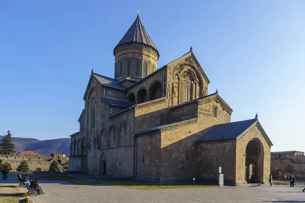 La Catedral de la Santísima Trinidad de Tiflis comúnmente conocida como Sameba —  Fotos de Stock