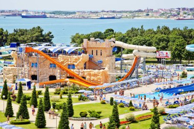 Zolotaya Bukhta su parkı Gelendzhik tatil beldesinde