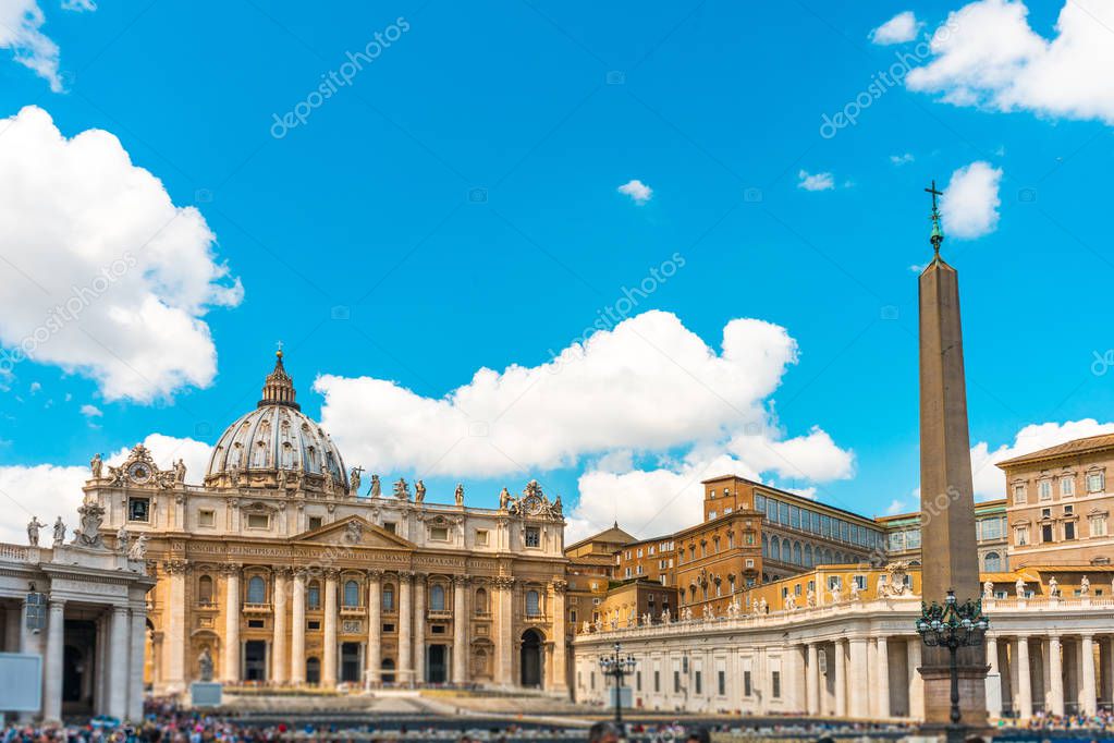 beautiful Vatican, Rome, St. Peter's Basilica