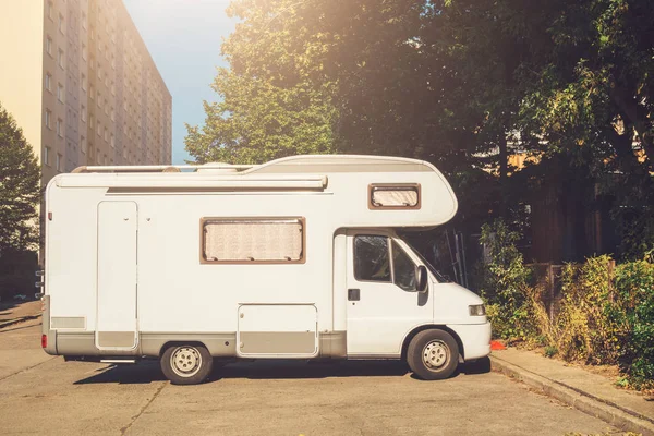 Karavan yerleşim yerinde.