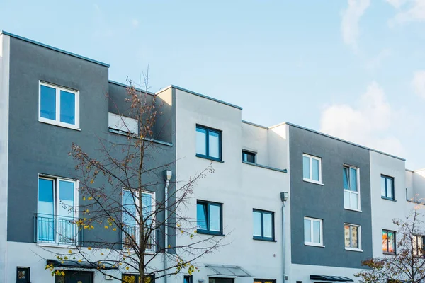 Detailed View Expensive Row Houses Berlin — Stock Photo, Image