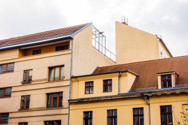 mediterran colored buildings at germany