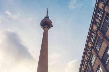 Berlin, Almanya 'daki TV kulesi.