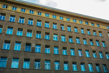 Almanya 'daki eski hastane cephesi