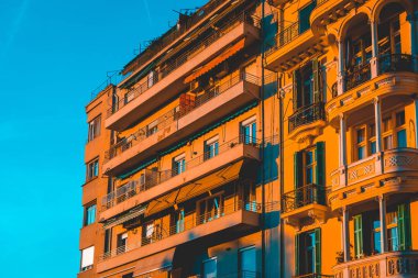 historical apartment house near roman forum at thessaloniki