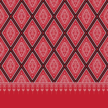 Etnik desen geleneksel geometrik