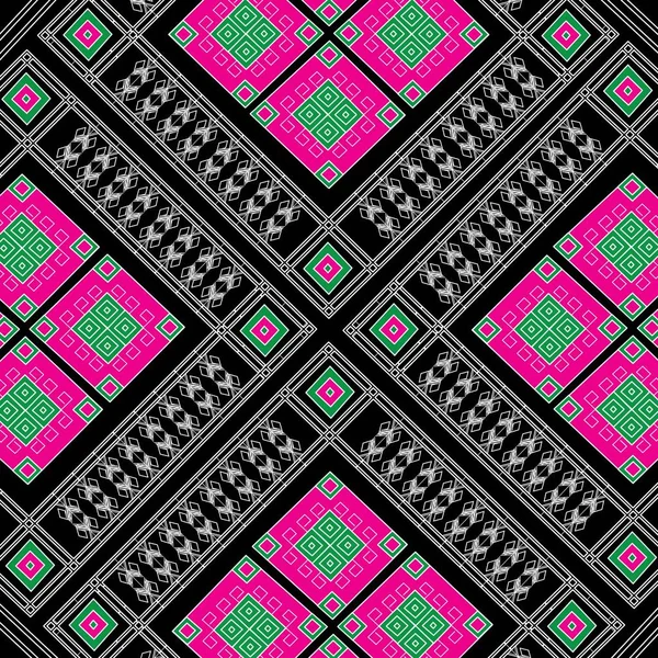 Etnik desen geleneksel geometrik