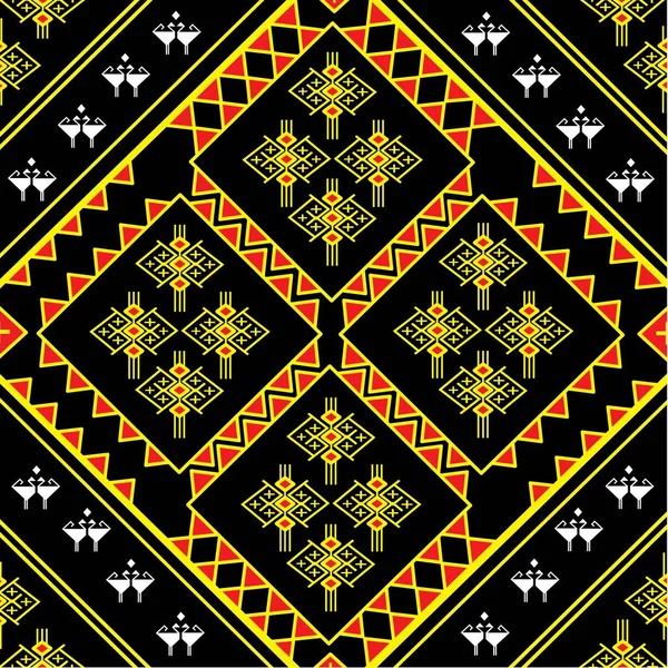Etnik desen geleneksel geometrik