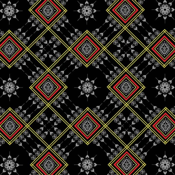 Etnik desen geleneksel geometrik