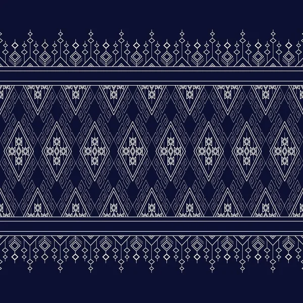 Geometrische Ethnische Muster Traditionelles Design Für Hintergrund Teppich Tapete Kleidung — Stockvektor