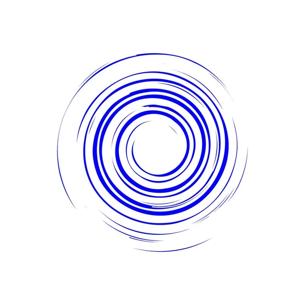 Illustration Vectorielle Éclaboussure Cercle Abstrait — Image vectorielle