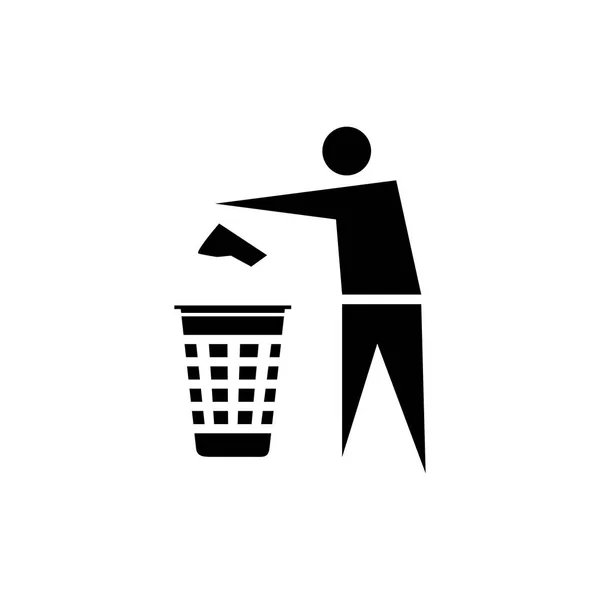 Recycler Symbole Vectoriel Icône — Image vectorielle