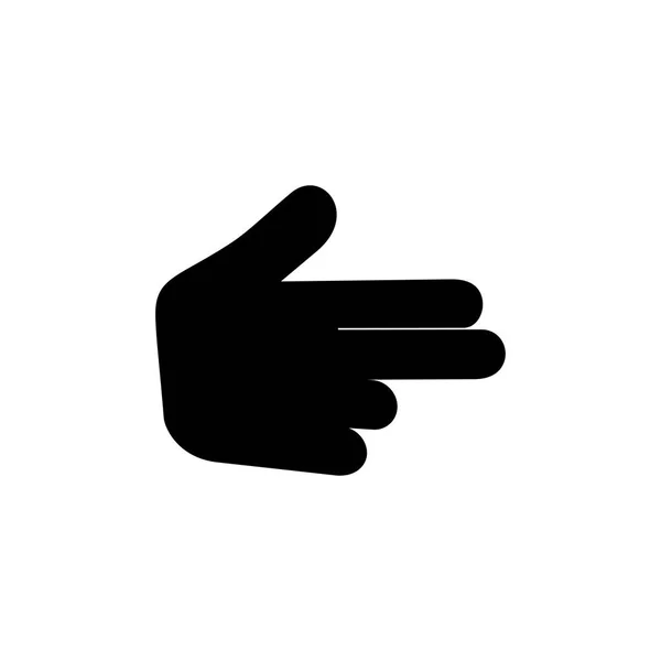 Hand Gesture Vector Icon — Stock Vector