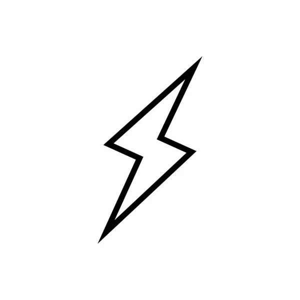 Flash Light Vector Ícone — Vetor de Stock