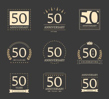 50 yıldönümü logo koymak.