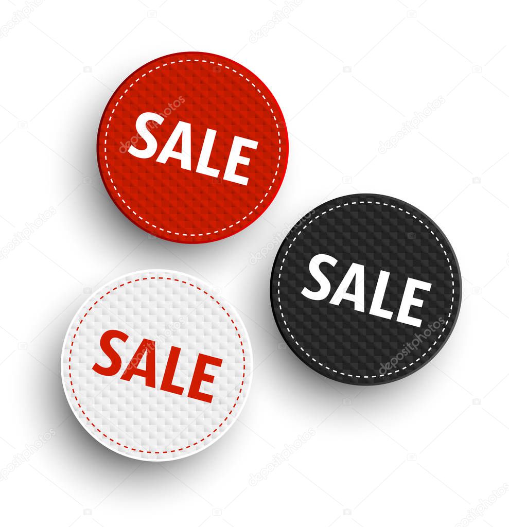 SALE banners. Vector illustration.