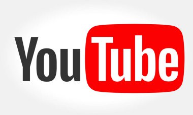 Minsk, Beyaz Rusya - 10 Mayıs 2018: Youtube logo kağıda basılmıştır. YouTube bir video paylaşım web sitesidir. Hizmet Şubat 2005'te 3 eski Paypal çalışanları tarafından oluşturulmuş