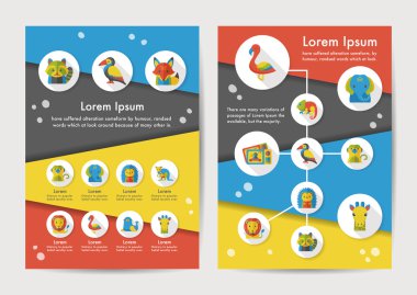 Uzun Gölge, eps10 hayvanlar Icons set