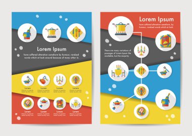 Uzun Gölge, eps10 Restoran Icons set