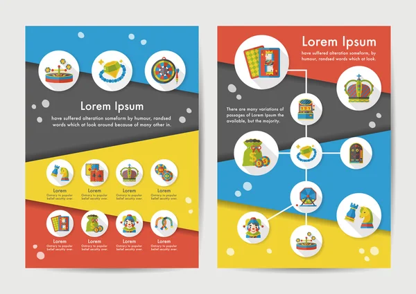 Uzun Gölge, eps10 Casino Icons set