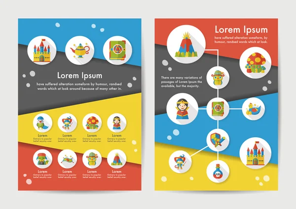 Uzun Gölge, eps10 masal Icons set