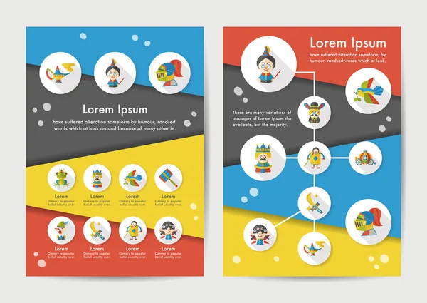 Uzun Gölge, eps10 masal Icons set