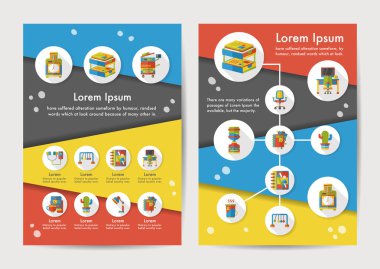 Uzun Gölge, eps10 Office Icons set