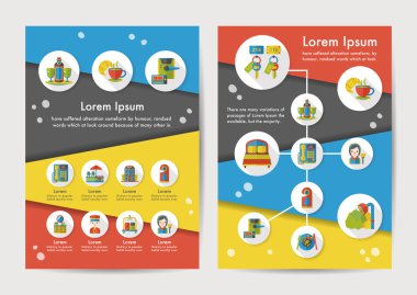 Uzun Gölge, eps10 otel Icons set