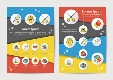 Uzun Gölge, eps10 spor Icons set