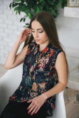  İş kadını, güzel kız