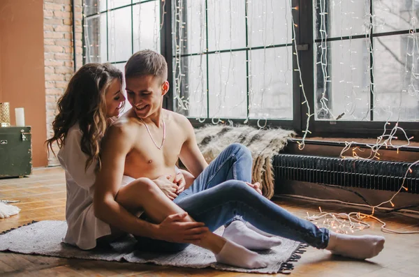 Beautiful Couple Love — Stock Photo, Image