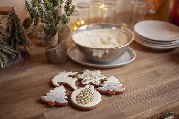 Lebkuchen Weihnachten Lebkuchen Weihnachten — Stockfoto