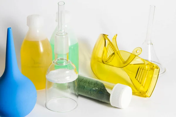 chemistry, laboratory reagent and equipment,