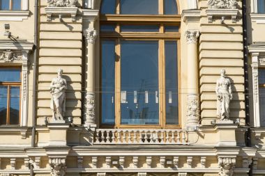 15 Haziran 2017. Rusya. Saint Petersburg. Nevsky Caddesi. Griboedov kanal çıkabilir. Kredi banka.