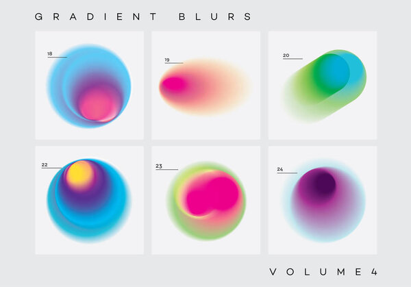 colorful gradient collection